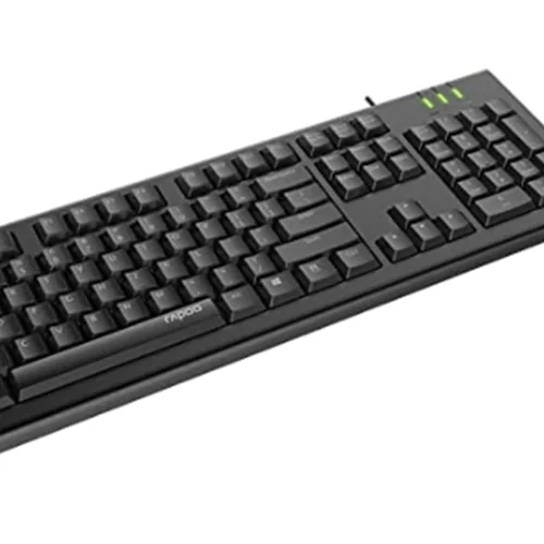 X125s RAPOO Wired Keyboard and Mouse Combo
